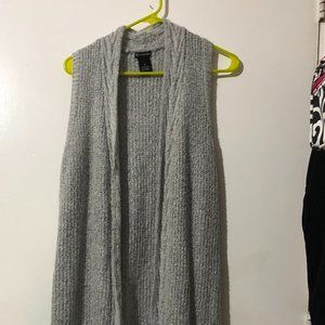 Sweater - Sleeveless Cardigan